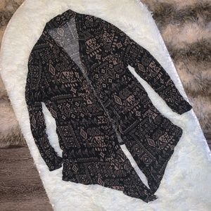French Laundry Black Brown Cardigan Women’s 18/20